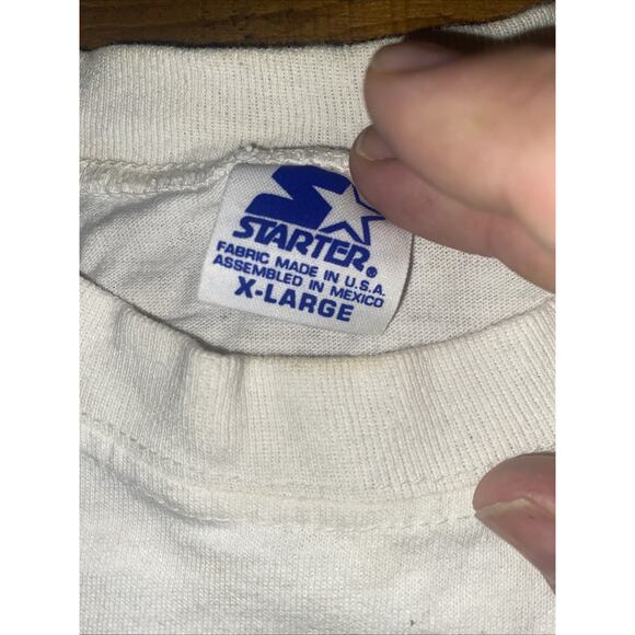 Cleveland Indians 1995 American League Champions Men's Starter Tee, XLarge Vtg - Picture 4 of 8